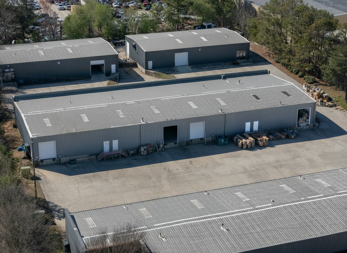 1500 Farmer Road — multi-building aerial